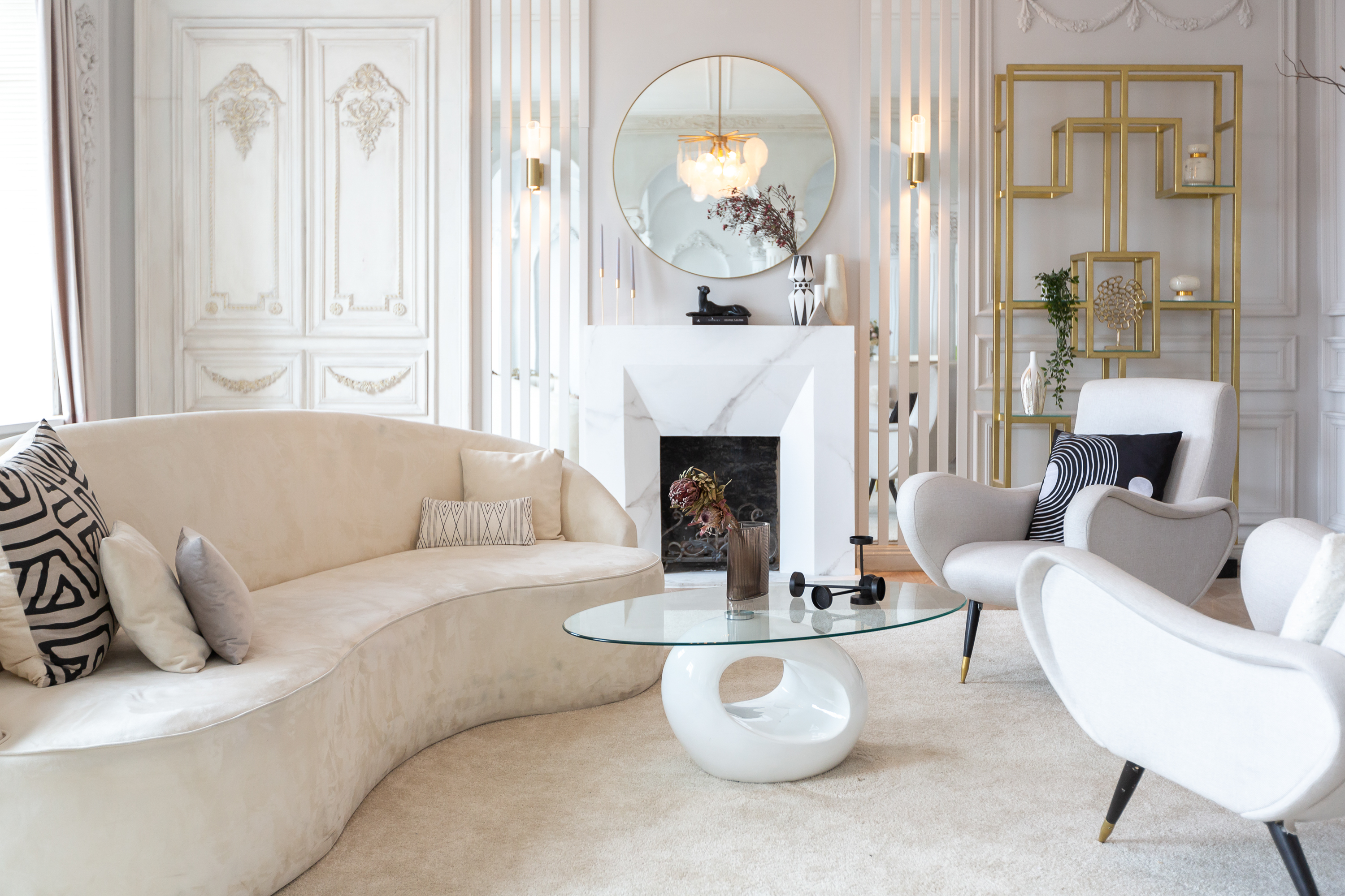 Living room cleaning services