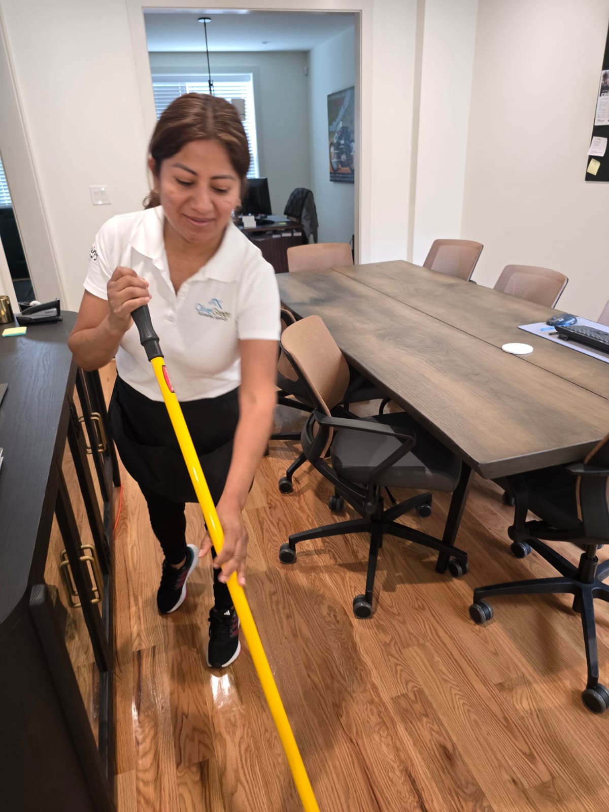 Dusting and polishing surfaces